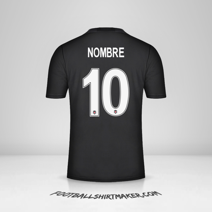 Jersey Besiktas JK Cup 2021/2022 Visita -  nombre - 10