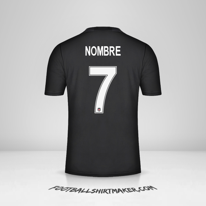 Jersey Besiktas JK Cup 2021/2022 Visita -  nombre - 7