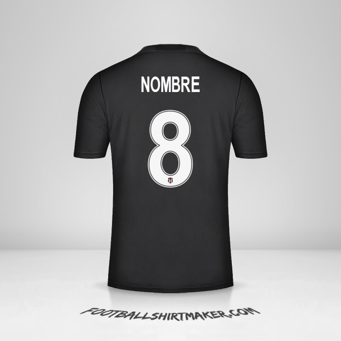 Jersey Besiktas JK Cup 2021/2022 Visita -  nombre - 8