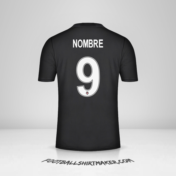 Camiseta Besiktas JK Cup 2021/2022 Visita -  nombre - 9