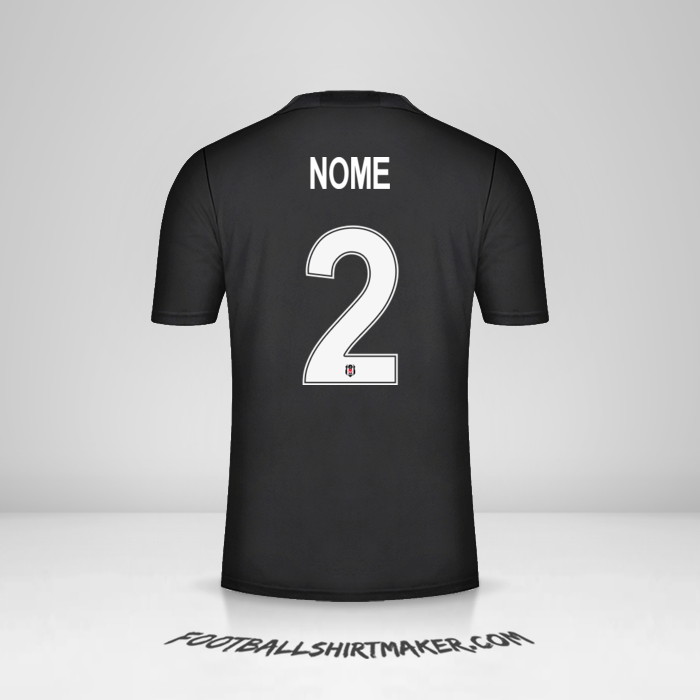 Maglia Besiktas JK Cup 2021/2022 Seconda -  nome - 2