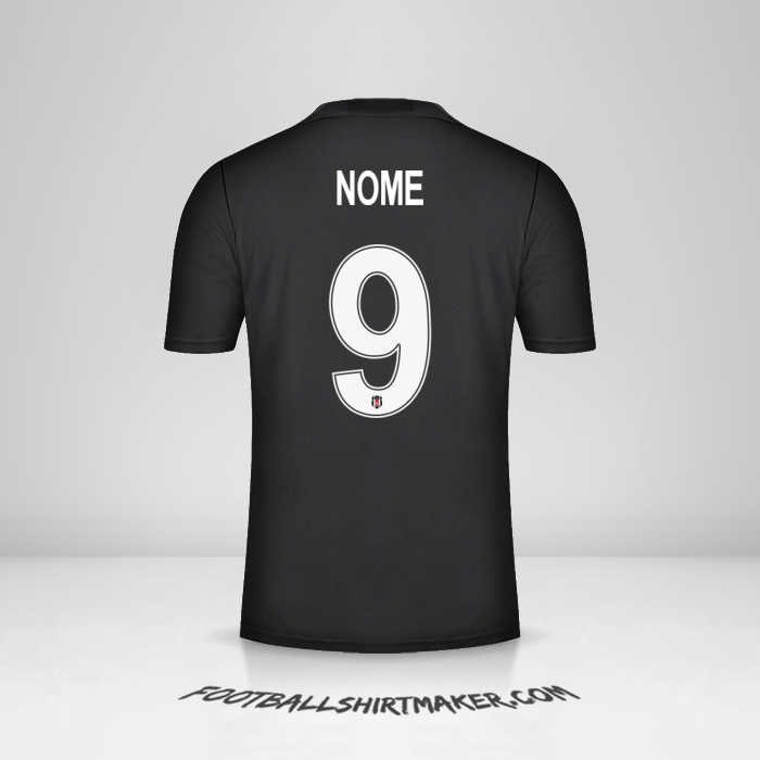 Maglia Besiktas JK Cup 2021/2022 Seconda -  nome - 9