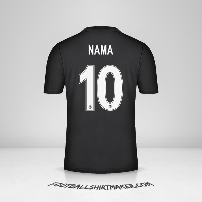 Jersey Besiktas JK Cup 2021/2022 Alternatif -  nama - 10