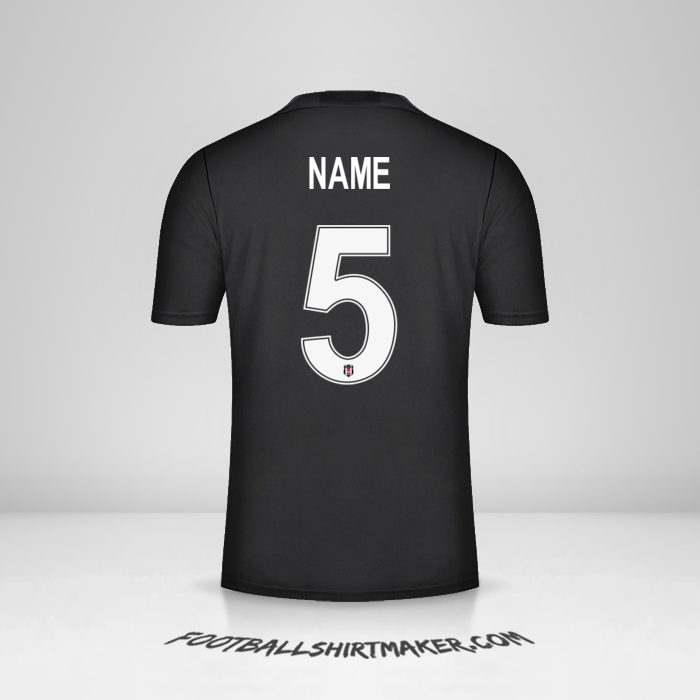 Jersey Besiktas JK Cup 2021/2022 Away -  name - 5