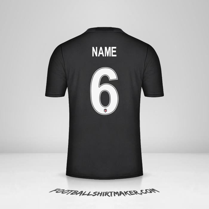 Trikot Besiktas JK Cup 2021/2022 Auswärts -  name - 6