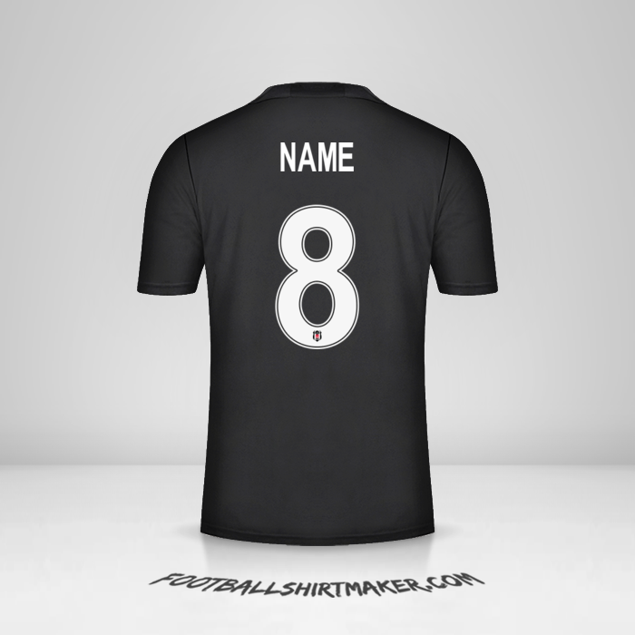 Trikot Besiktas JK Cup 2021/2022 Auswärts -  name - 8