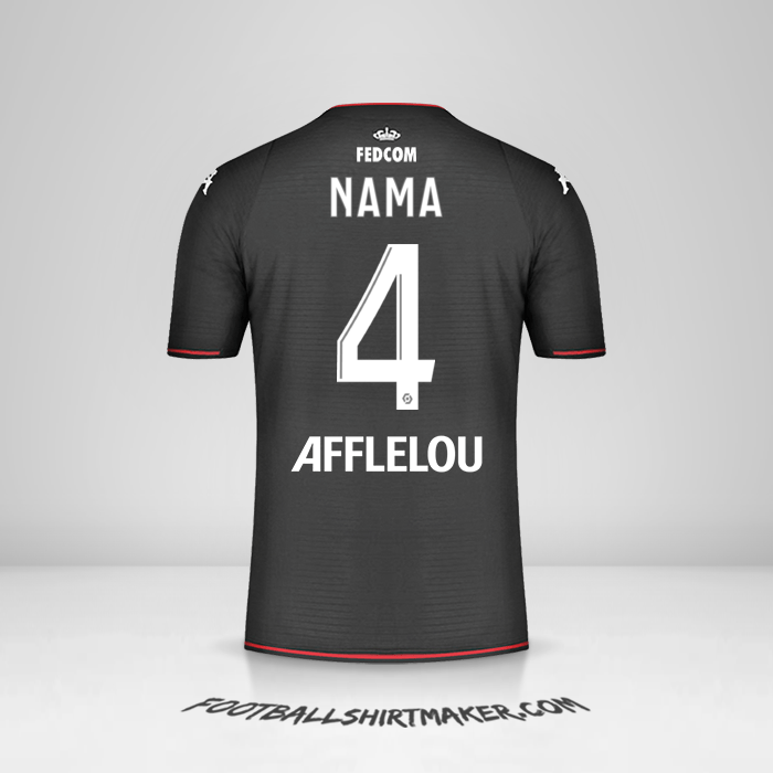 Jersey As Monaco 2021/2022 Alternatif -  nama - 4