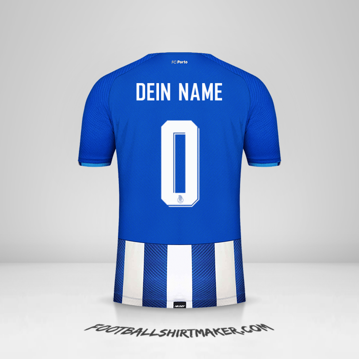 Trikot FC Porto UEL 2021/2022 -  dein name - 0