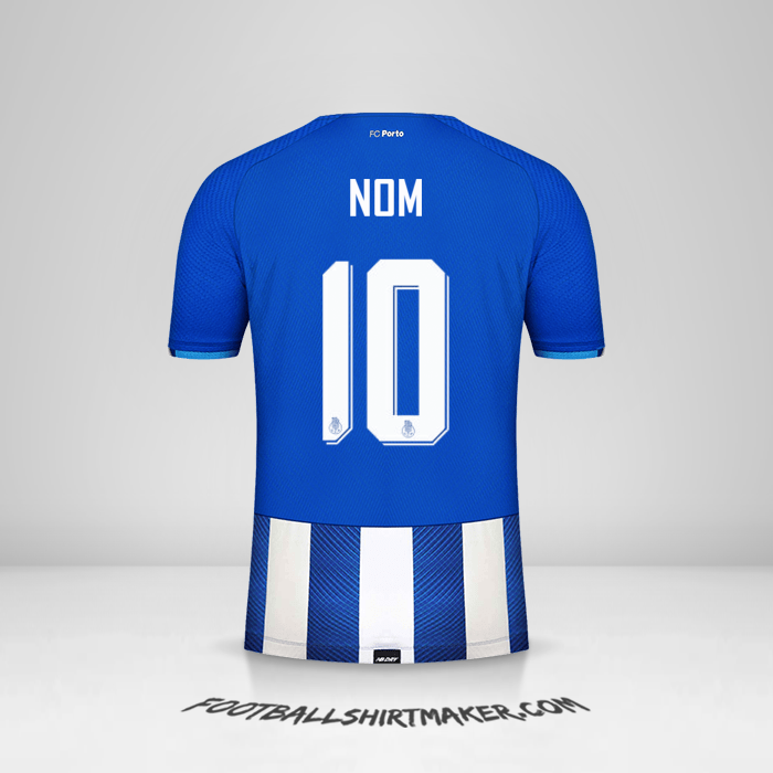 Maillot FC Porto UEL 2021/2022 -  nom - 10