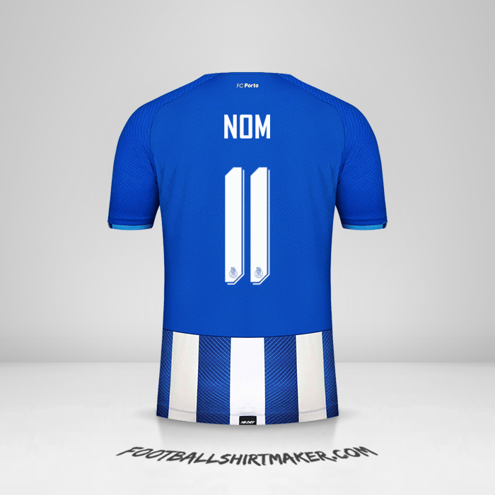 Maillot FC Porto UEL 2021/2022 -  nom - 11