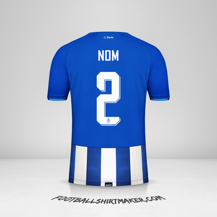 Maillot FC Porto UEL 2021/2022 -  nom - 2