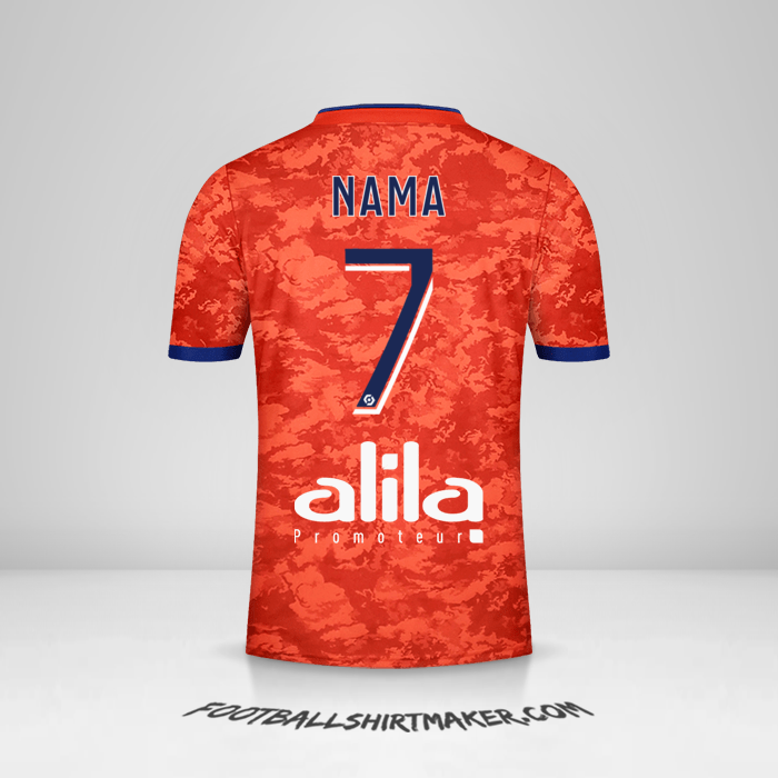 Jersey Olympique Lyon 2021/2022 Alternatif -  nama - 7