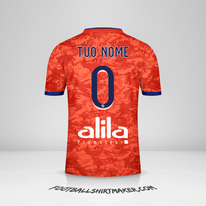 Maglia Olympique Lyon 2021/2022 II -  tuo nome - 0