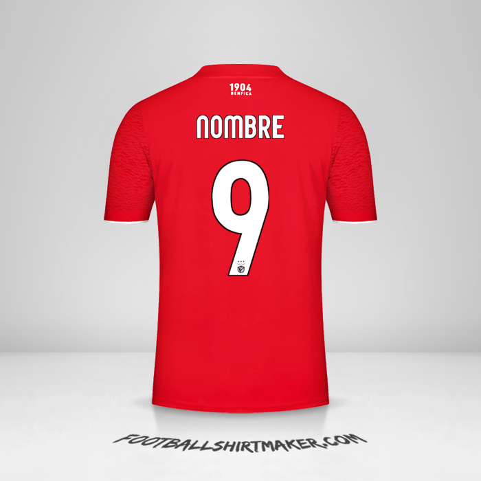 Jersey SL Benfica UCL 2021/2022 -  nombre - 9
