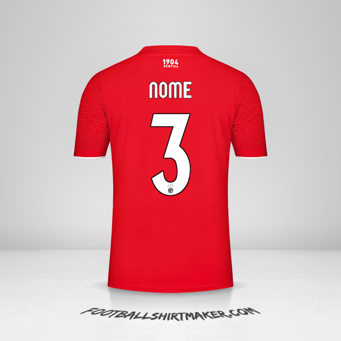 Camisola SL Benfica UCL 2021/2022 -  nome - 3