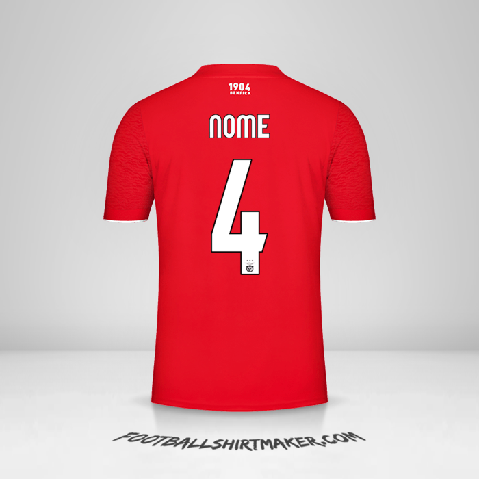 Camisola SL Benfica UCL 2021/2022 -  nome - 4
