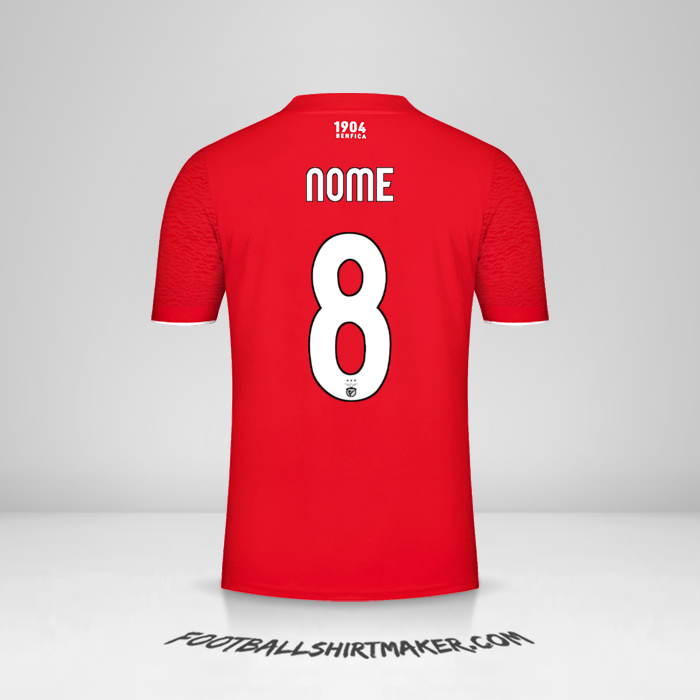 Camisola SL Benfica UCL 2021/2022 -  nome - 8