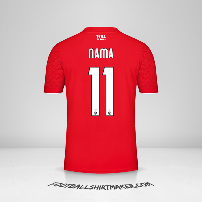 Jersey SL Benfica UCL 2021/2022 -  nama - 11