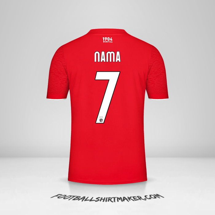 Jersey SL Benfica UCL 2021/2022 -  nama - 7