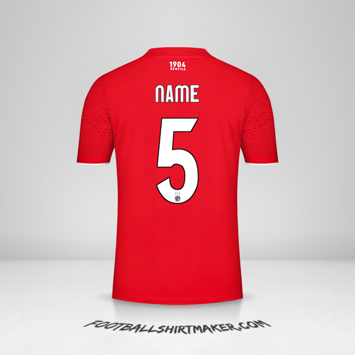 Jersey SL Benfica UCL 2021/2022 -  name - 5