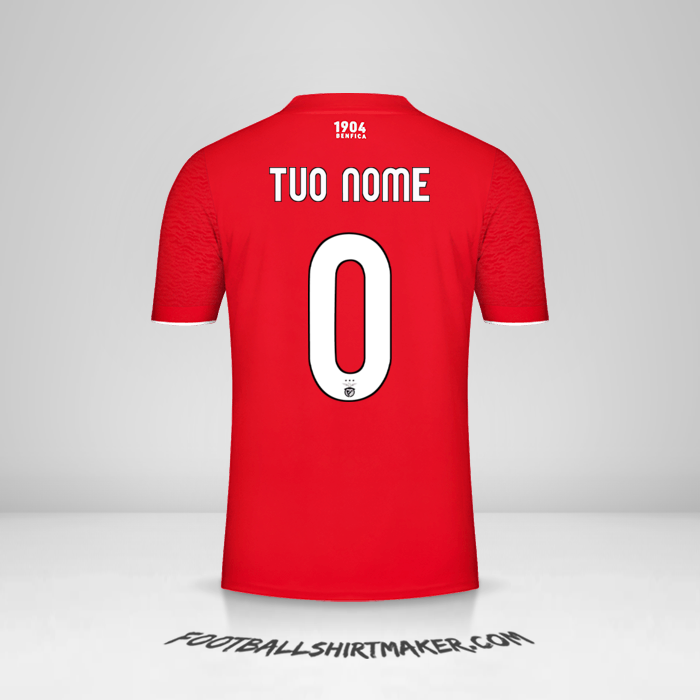 Maglia SL Benfica UCL 2021/2022 -  tuo nome - 0
