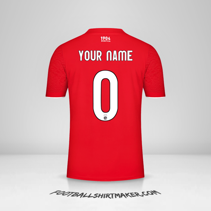 Jersey SL Benfica UCL 2021/2022 -  your name - 0