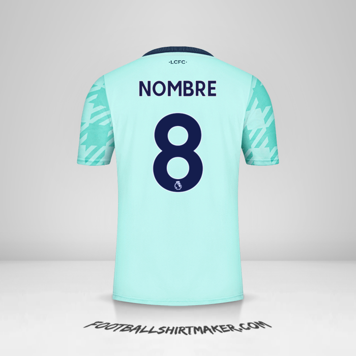 Camiseta Leicester City FC 2021/2022 Visita -  nombre - 8
