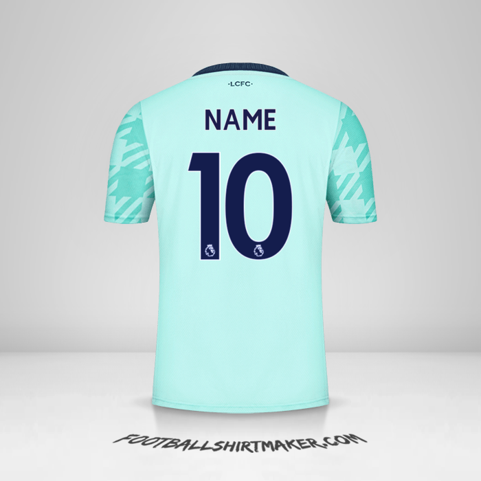 Trikot Leicester City FC 2021/2022 Auswärts -  name - 10