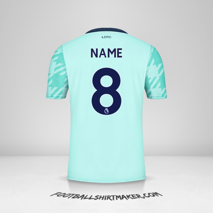 Trikot Leicester City FC 2021/2022 Auswärts -  name - 8