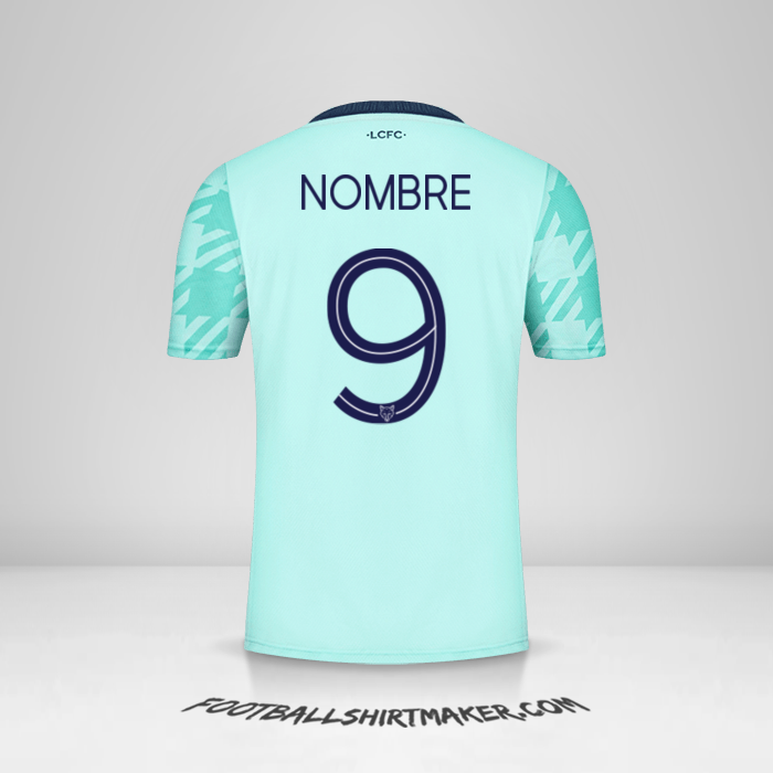 Camiseta Leicester City FC Cup 2021/2022 Visita -  nombre - 9