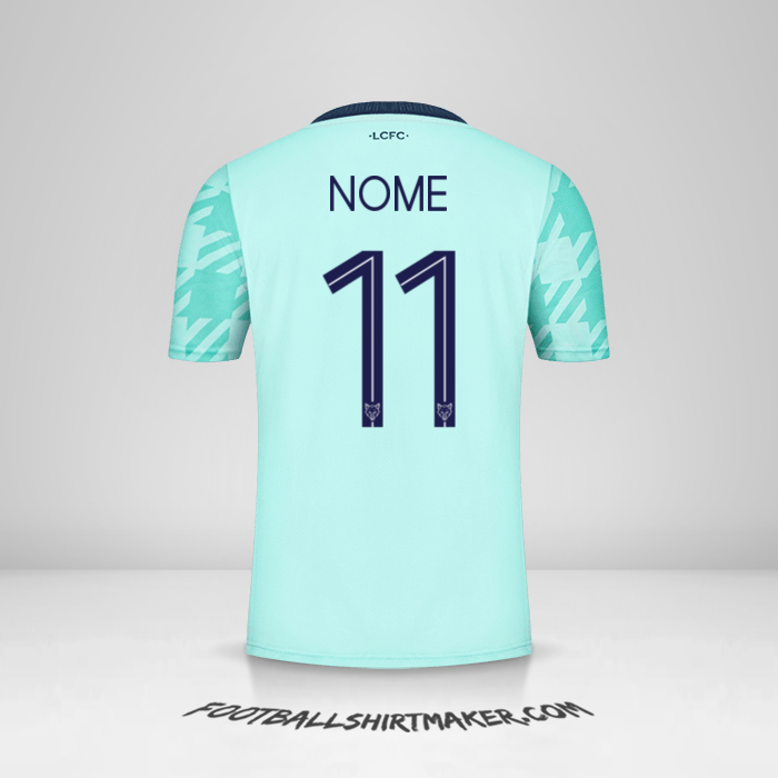 Maglia Leicester City FC Cup 2021/2022 Seconda -  nome - 11
