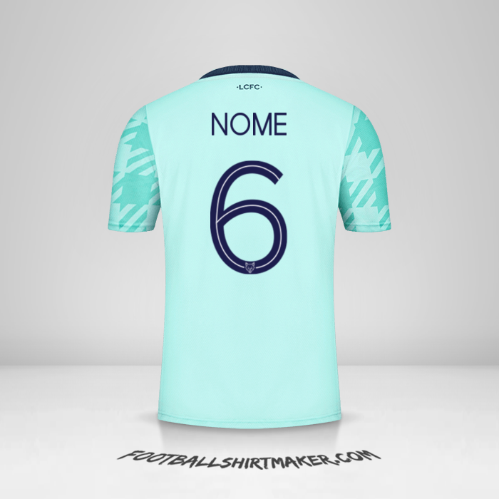 Maglia Leicester City FC Cup 2021/2022 Seconda -  nome - 6