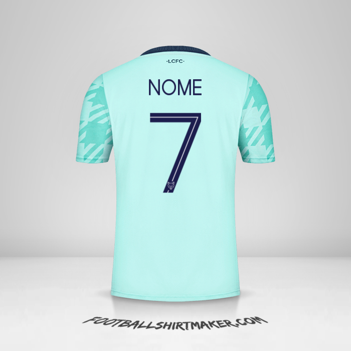 Maglia Leicester City FC Cup 2021/2022 Seconda -  nome - 7