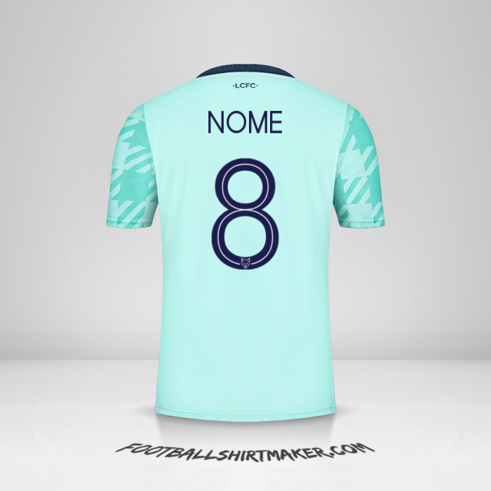 Maglia Leicester City FC Cup 2021/2022 Seconda -  nome - 8
