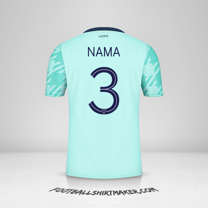 Jersey Leicester City FC Cup 2021/2022 Alternatif -  nama - 3