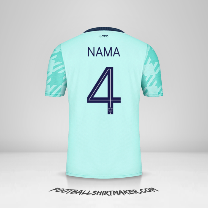 Jersey Leicester City FC Cup 2021/2022 Alternatif -  nama - 4