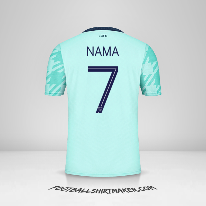 Jersey Leicester City FC Cup 2021/2022 Alternatif -  nama - 7