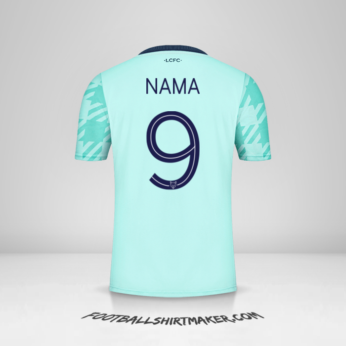 Jersey Leicester City FC Cup 2021/2022 Alternatif -  nama - 9