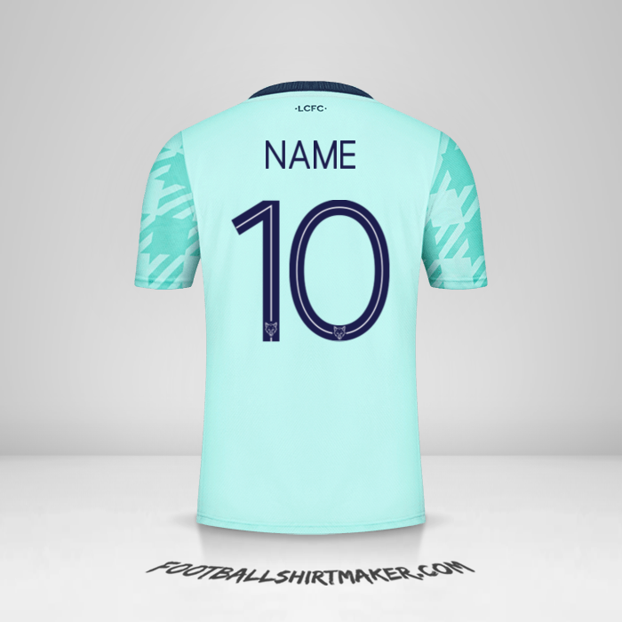 Trikot Leicester City FC Cup 2021/2022 Auswärts -  name - 10