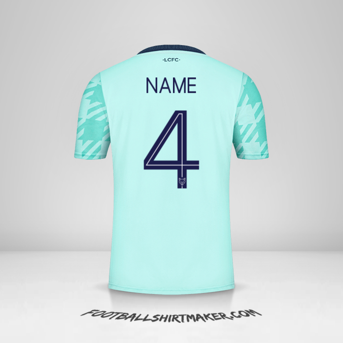 Trikot Leicester City FC Cup 2021/2022 Auswärts -  name - 4