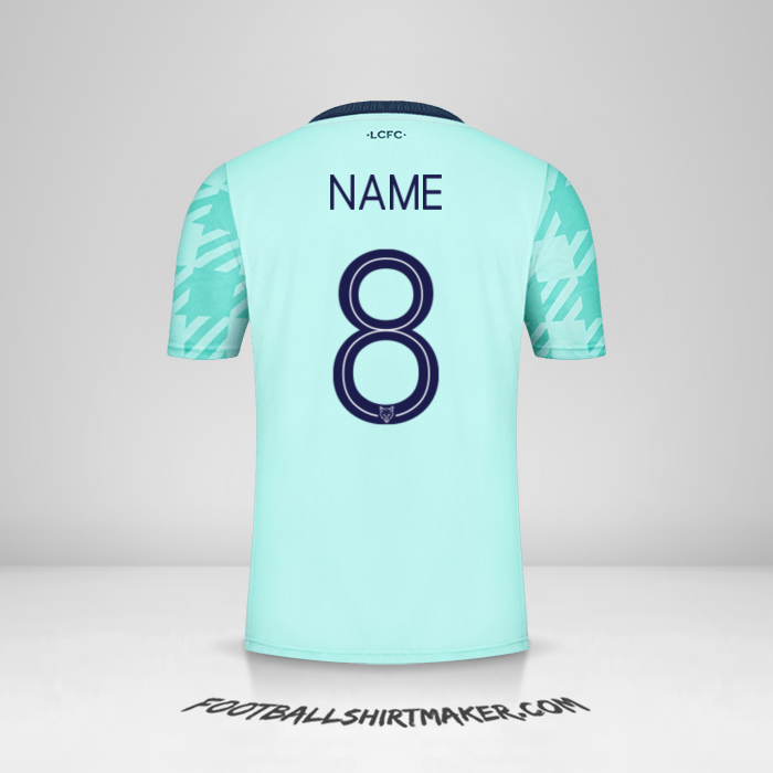 Trikot Leicester City FC Cup 2021/2022 Auswärts -  name - 8