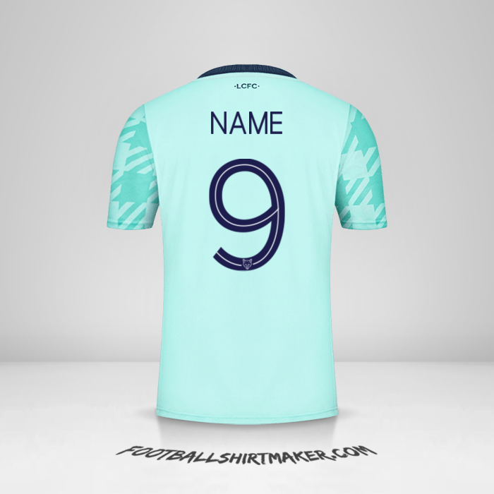 Shirt Leicester City FC Cup 2021/2022 Away -  name - 9