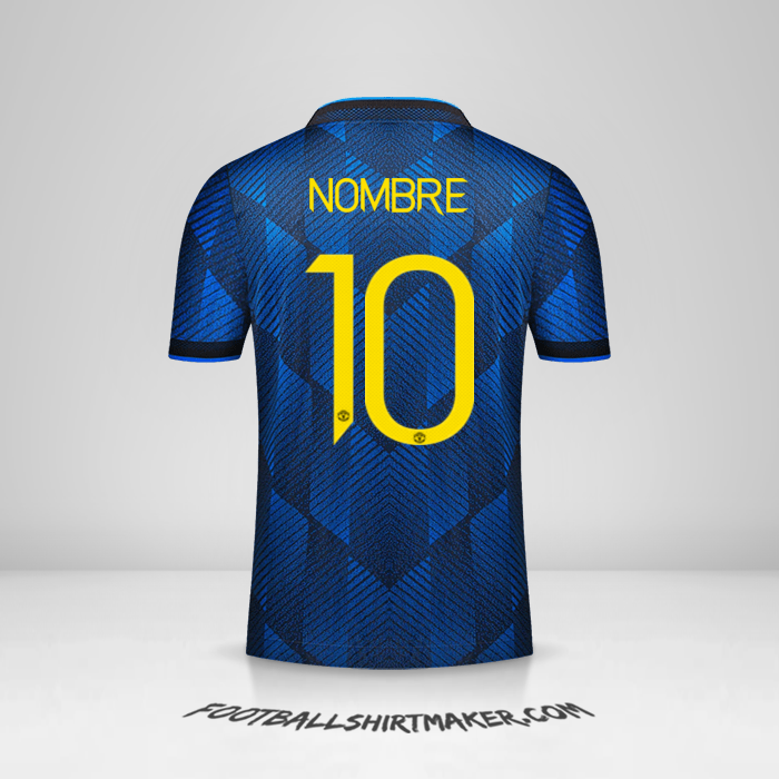 Jersey Manchester United Cup 2021/2022 Tercera -  nombre - 10