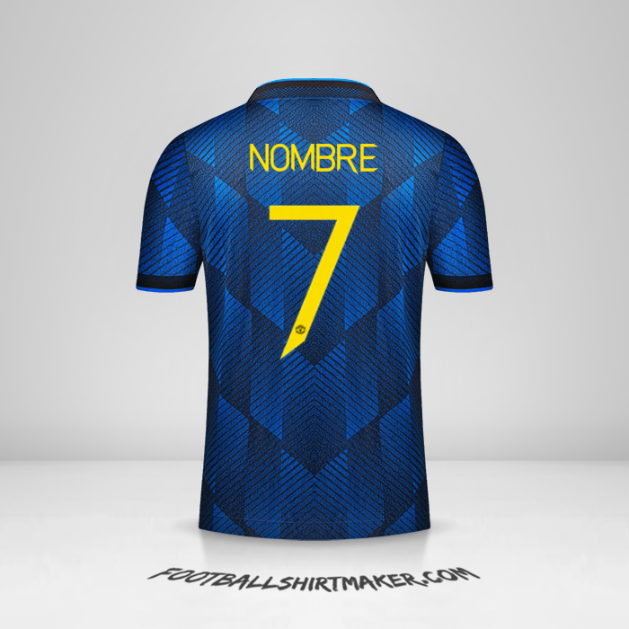 Jersey Manchester United Cup 2021/2022 Tercera -  nombre - 7