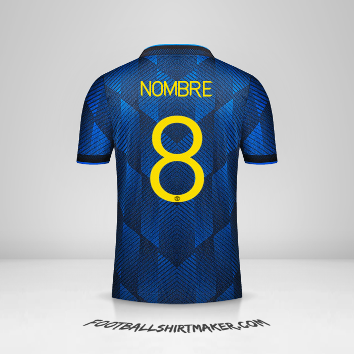 Jersey Manchester United Cup 2021/2022 Tercera -  nombre - 8