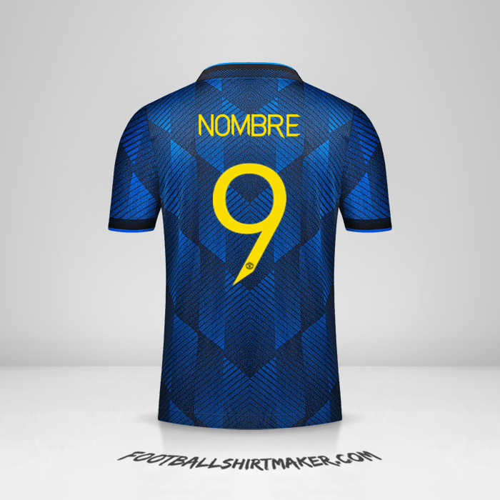 Jersey Manchester United Cup 2021/2022 Tercera -  nombre - 9