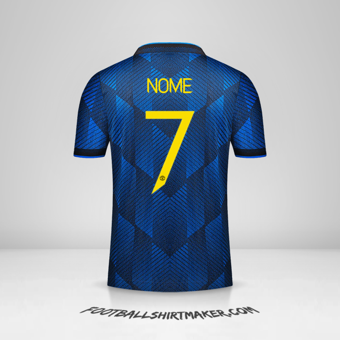 Maglia Manchester United Cup 2021/2022 Terza -  nome - 7