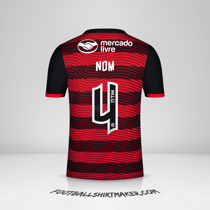 Maillot Flamengo 2022 -  nom - 4
