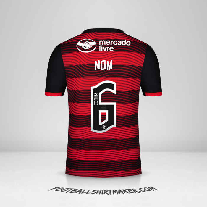 Maillot Flamengo 2022 -  nom - 6