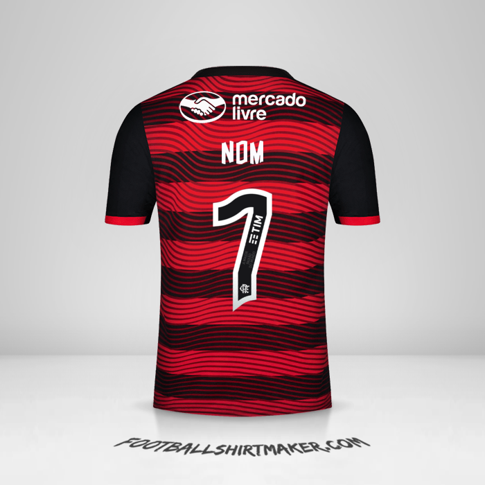 Maillot Flamengo 2022 -  nom - 7